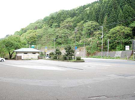 写真：栂海新道駐車場