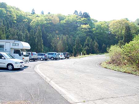 写真:坂田峠駐車場